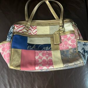 Coach purse, lightly used